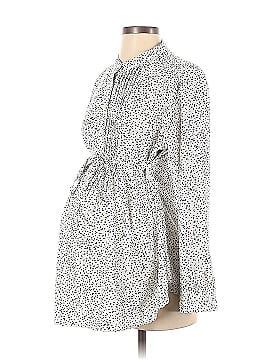 Isabel Maternity Long Sleeve Blouse (view 1)