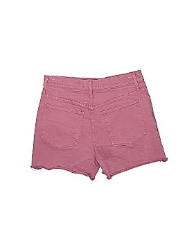 Madewell High-Rise Denim Shorts: Garment-Dyed Button-Front Edition (view 2)