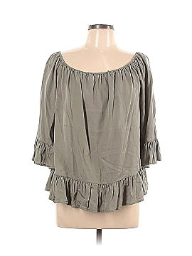 BeachLunchLounge 3/4 Sleeve Blouse (view 1)