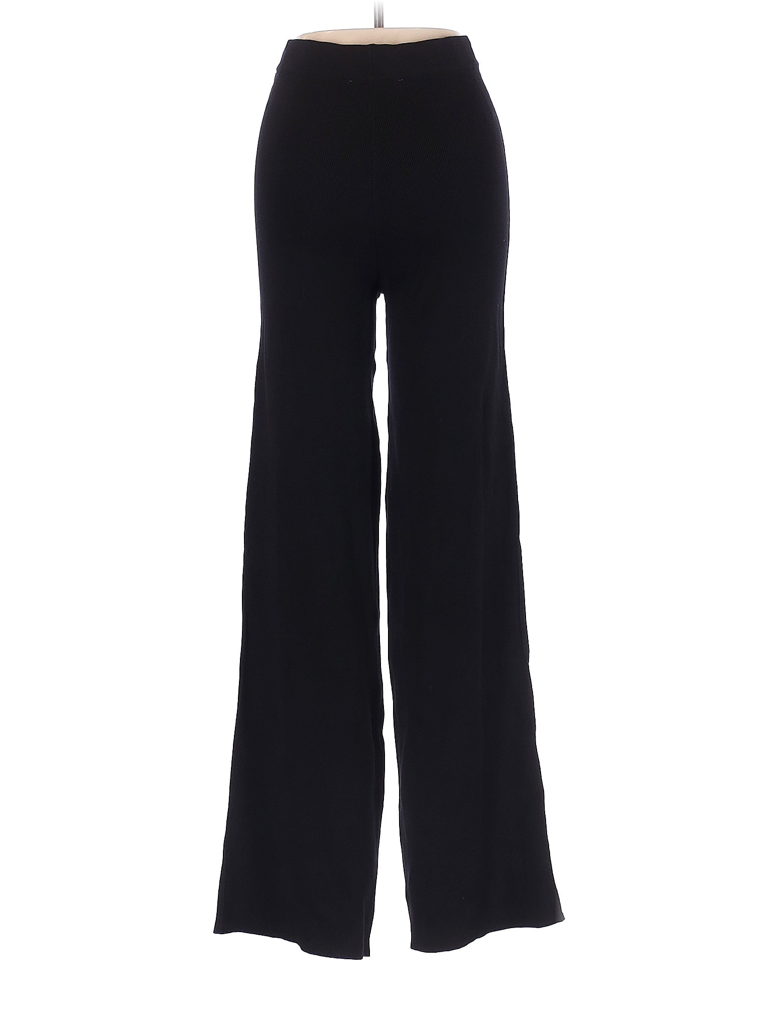 Hera Collection Solid Black Casual Pants Size M - 68% off