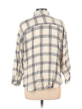 Ann Taylor LOFT Outlet 3/4 Sleeve Button-Down Shirt (view 2)