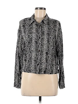 Zara TRF Sleeveless Button-Down Shirt (view 1)