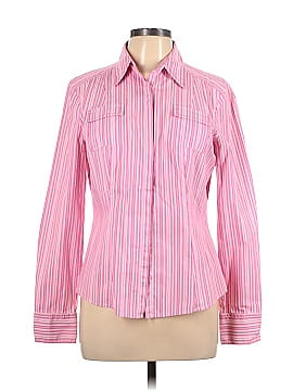 Tahari Long Sleeve Button-Down Shirt (view 1)