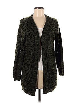 GRECERELLE Cardigan Lungo Donna: Maglia Aperta Con Tasche, Oversize, Blu Ciano Per Autunno Inverno