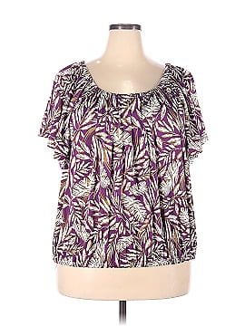 Ashley Stewart Short Sleeve Top (view 1)