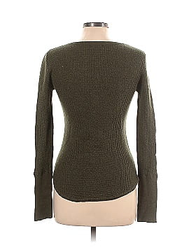 Aqua Cashmere Pullover Sweater (view 2)