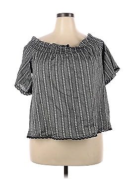 Clothing Obsessed Company Short Sleeve Blouse (view 1)