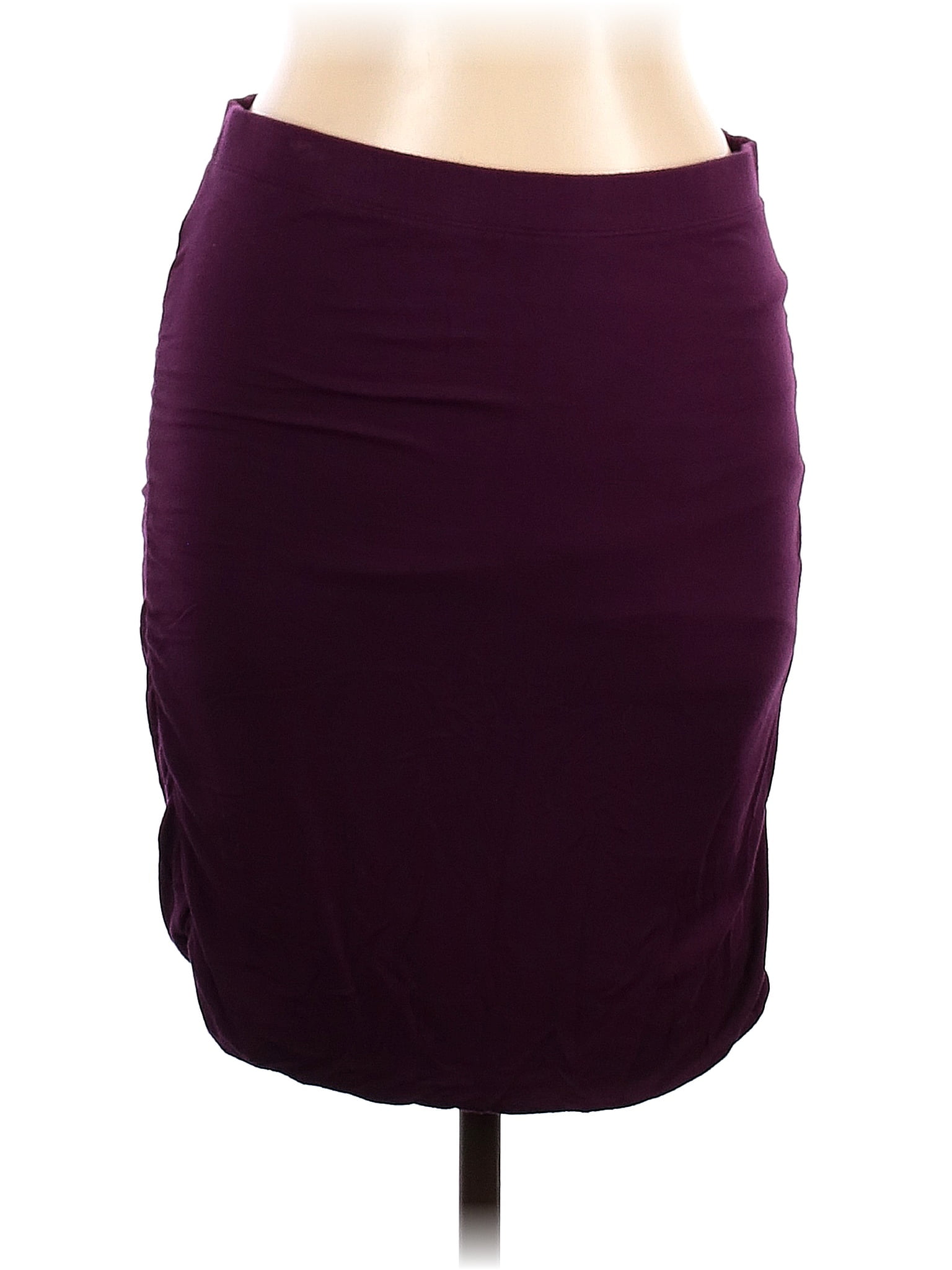 Victoria's Secret Solid Purple Casual Skirt Size L - 85% off | thredUP