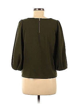 Green Envelope 3/4 Sleeve Top (view 2)