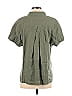 Tommy Bahama 100% Linen Checkered-gingham Green Short Sleeve Button-Down Shirt Size S - photo 2