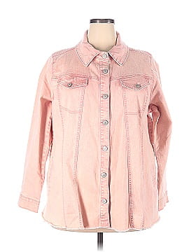 LOGO by Lori Goldstein Denim Jacket (view 1)
