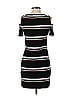 White House Black Market Stripes Black Casual Dress Size XXS - photo 2