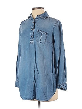Liz Lange Maternity Long Sleeve Button-Down Shirt (view 1)