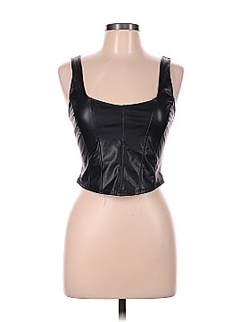 Altar'd State Faux Leather Top (view 1)