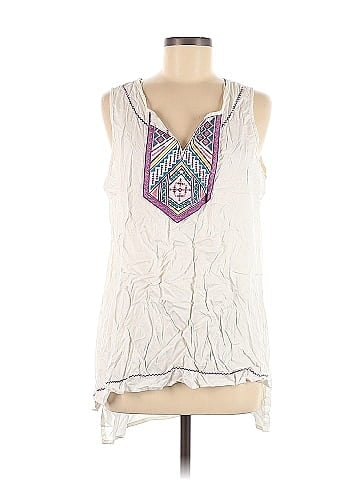 Indigo Sleeveless Blouse (view 1)