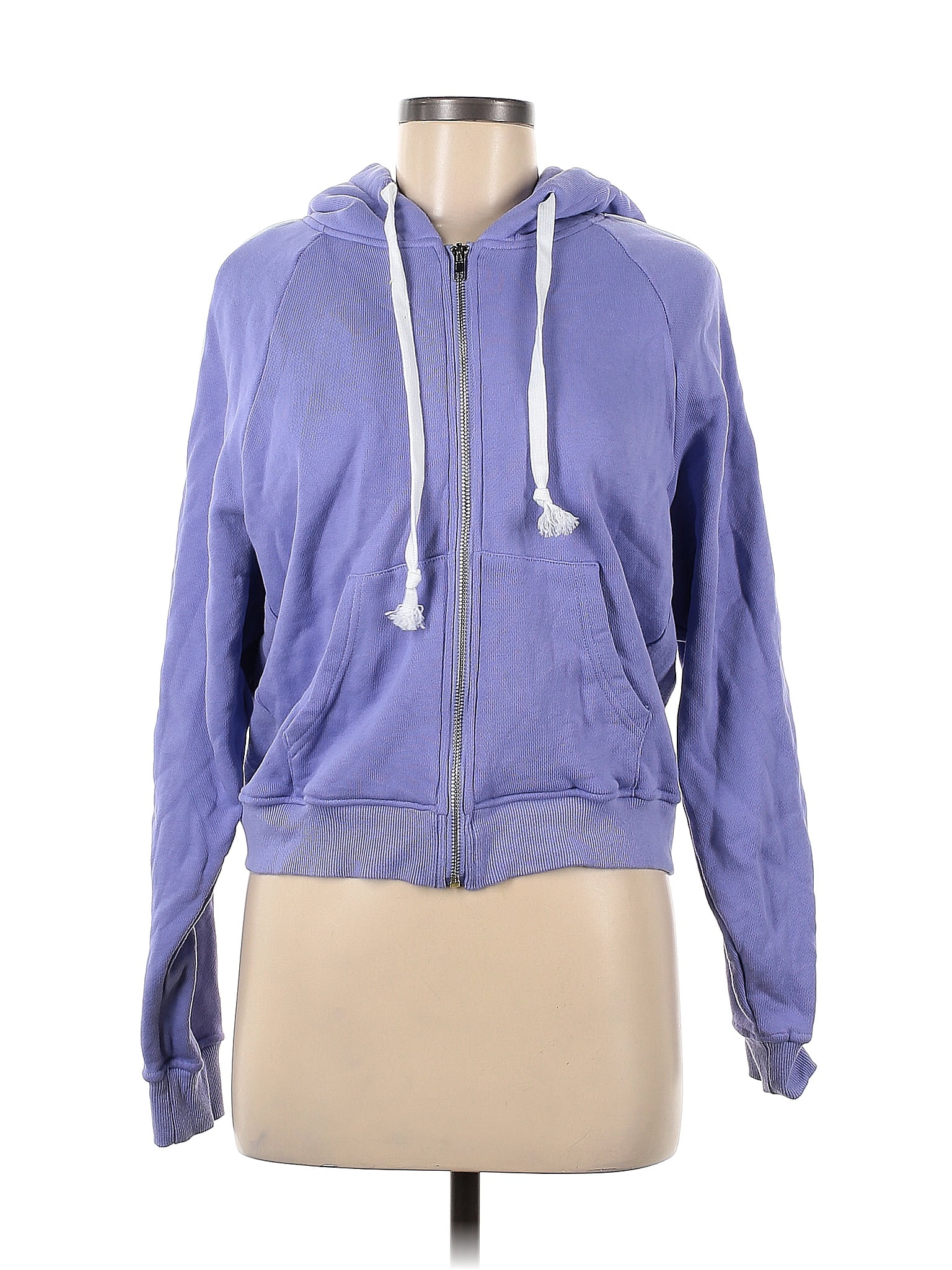 The Kript Purple Zip Up Hoodie Size M - 60% off | thredUP