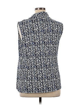 New York & Company Short Sleeve Blouse (view 2)