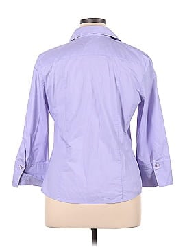 Josephine Chaus Long Sleeve Button-Down Shirt (view 2)