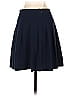 J.Crew 100% Polyester Solid Blue Casual Skirt Size 2 - photo 2