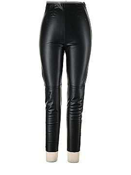 Zara Faux Leather Pants (view 1)