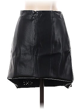Gianni Faux Leather Skirt (view 2)