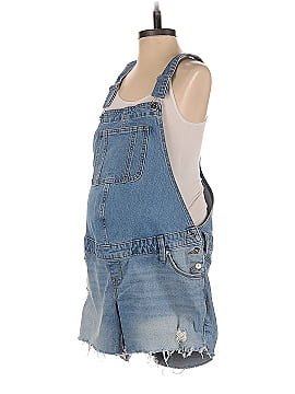 Isabel Maternity Overall Shorts (view 1)