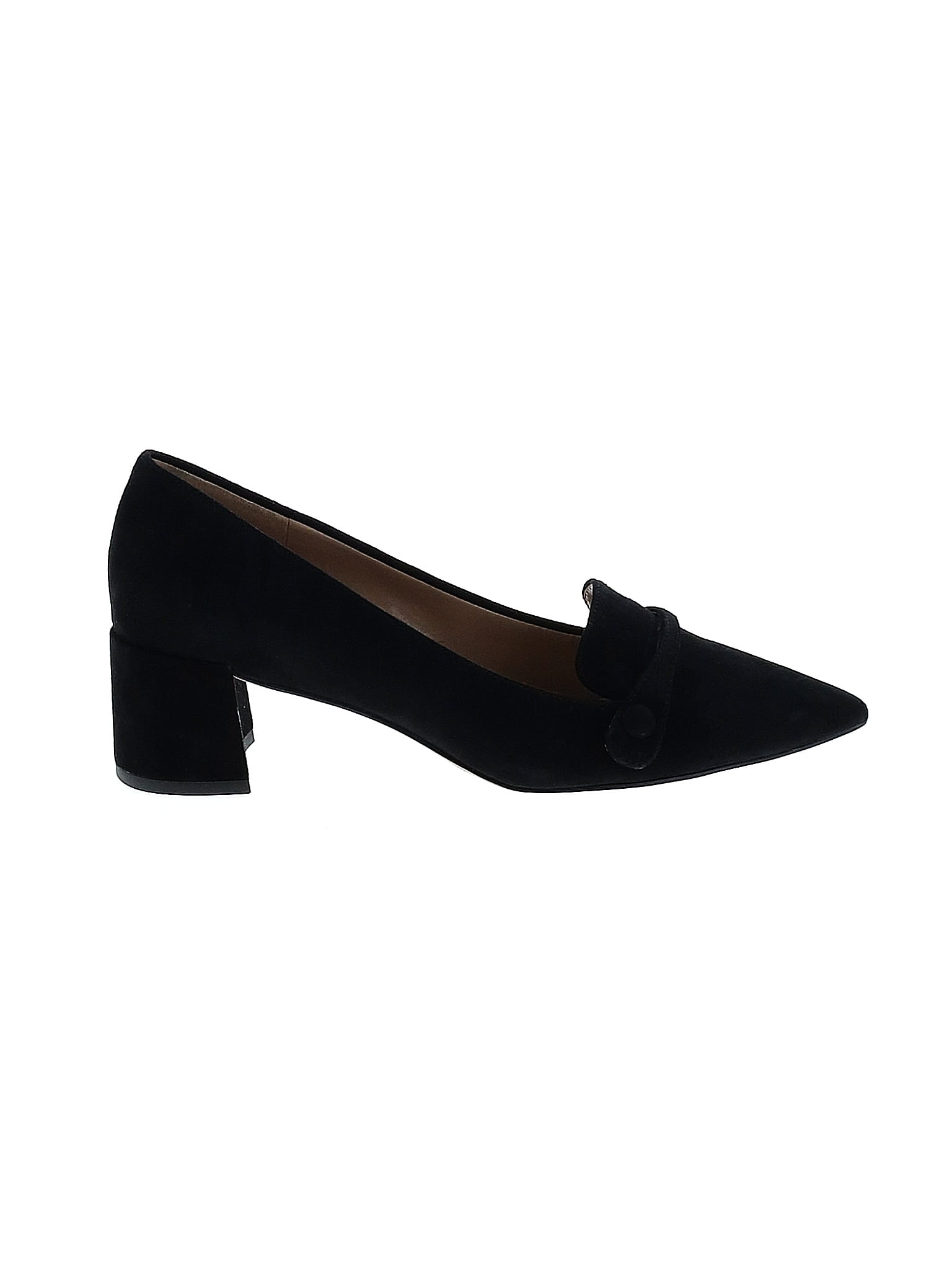 Ann Taylor 100 Leather Black Heels Size 8 76 off thredUP