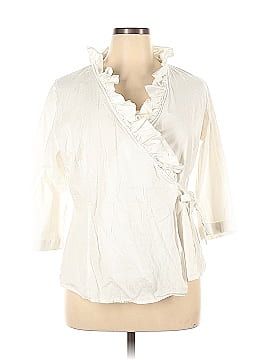 Ashley Stewart Short Sleeve Blouse (view 1)