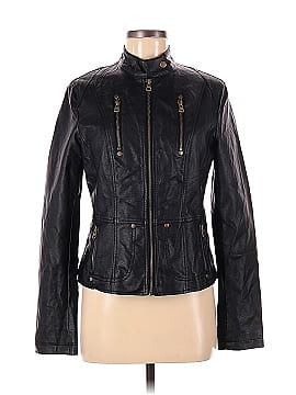 Lulus Faux Leather Jacket (view 1)