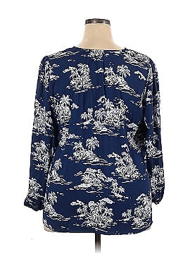 Belle By Kim Gravel Short Sleeve Blouse (view 2)