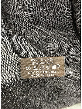 Hermès Striped Linen Silk Scarf (view 2)