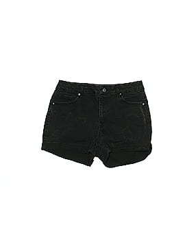 Wax Jean Denim Shorts (view 1)