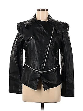 Angvns Faux Leather Jacket (view 1)