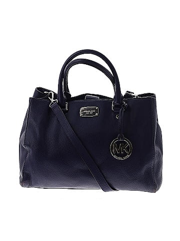 Michael kors purple outlet satchel