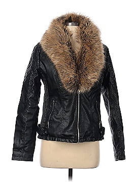 Bellivera Faux Leather Jacket (view 1)