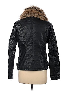Bellivera Faux Leather Jacket (view 2)
