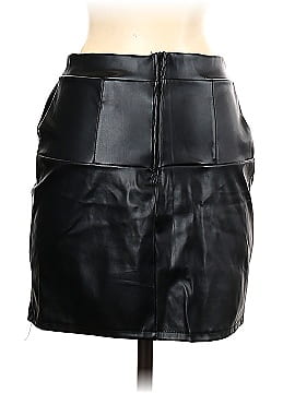 Windsor Faux Leather Skirt (view 2)