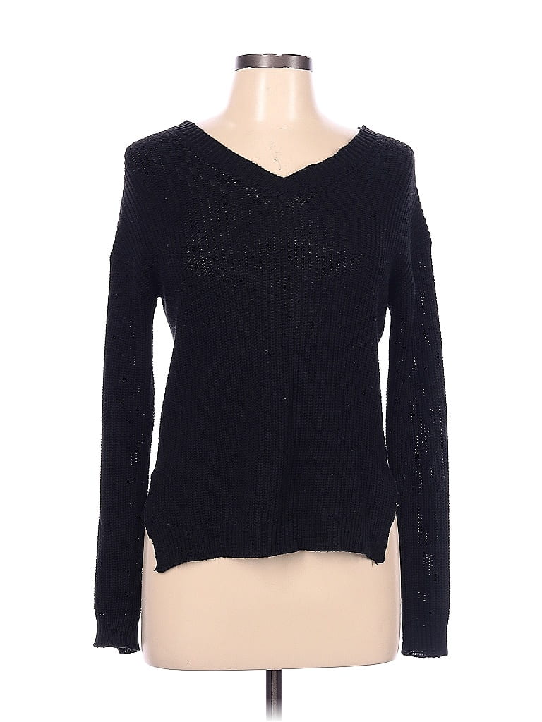 Brave Soul Black Pullover Sweater Size 10 - photo 1