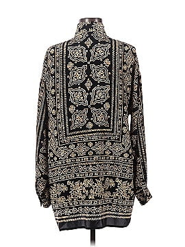 Linda Allard Ellen Tracy Long Sleeve Silk Top (view 2)