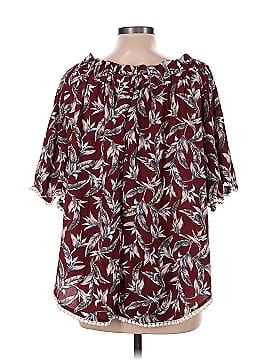 Umgee Short Sleeve Blouse (view 2)