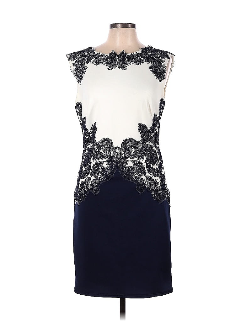 Tadashi Shoji Blue Casual Dress Size L 74 off thredUP