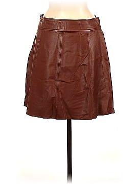 PJK Patterson J. Kincaid Faux Leather Skirt (view 2)