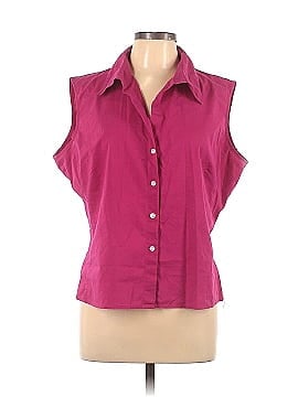 New York & Company Sleeveless Button-Down Shirt (view 1)