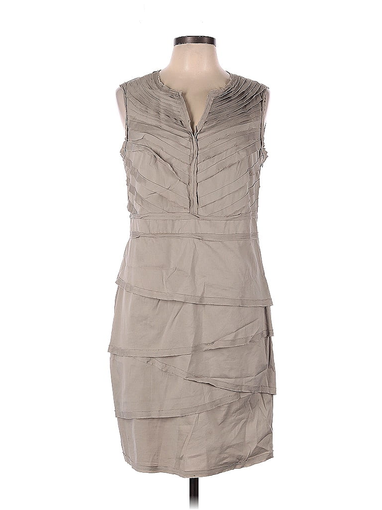 Alfani 100% Spandex Gray Cocktail Dress Size 12 - photo 1
