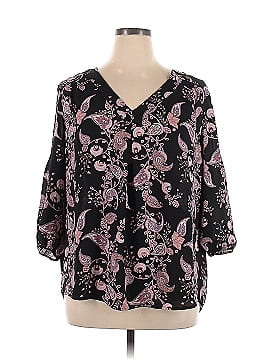 Soho JEANS NEW YORK & COMPANY Long Sleeve Blouse (view 1)