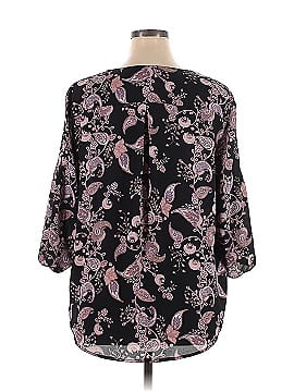 Soho JEANS NEW YORK & COMPANY Long Sleeve Blouse (view 2)