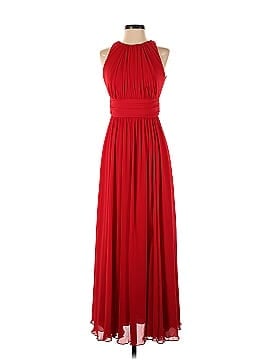 Badgley Mischka Ruby Red Gala Gown (view 1)