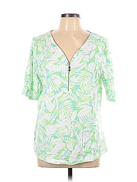 Belle By Kim Gravel Short Sleeve Blouse (view 1)