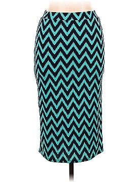 The ZigZag Stripe Casual Skirt (view 1)