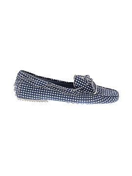 Tod's Suede Gingham Driving Loafers  (view 1)
